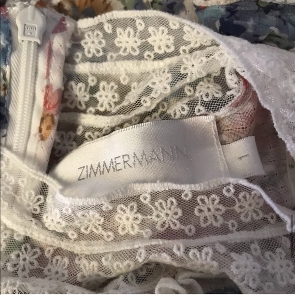 Nwot Zimmermann Bowie cotton lace dress - Picture 7 of 12